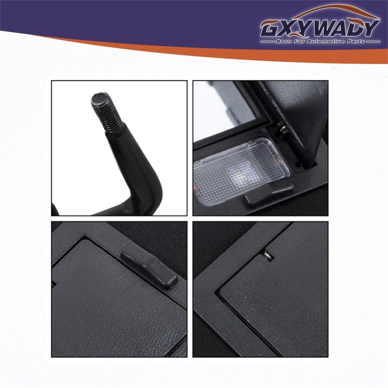 GXYWADY Sun Visor Compatible Replacement for Corvette C4 1984-1996 Replacement