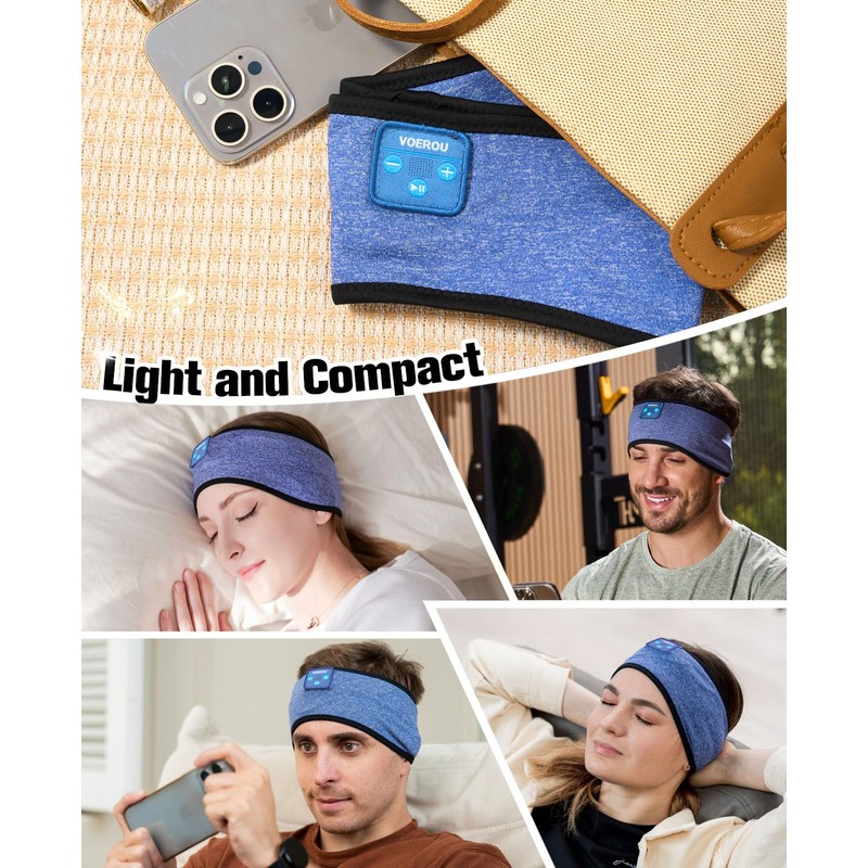 Voerou Bluetooth Sleep Headphones