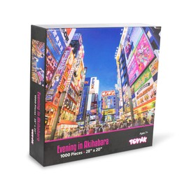 Evening In Akihabara Japan Puzzle For Adults And Kids | 1000 Piece Jigsaw Puzzle