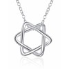 Loves Hexagram Necklace, Hexagon Pendant, Amulet, Accessory, Gift