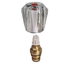 CORNAT TEC303102 Top Part Fitting acry.elec.red 3/8"