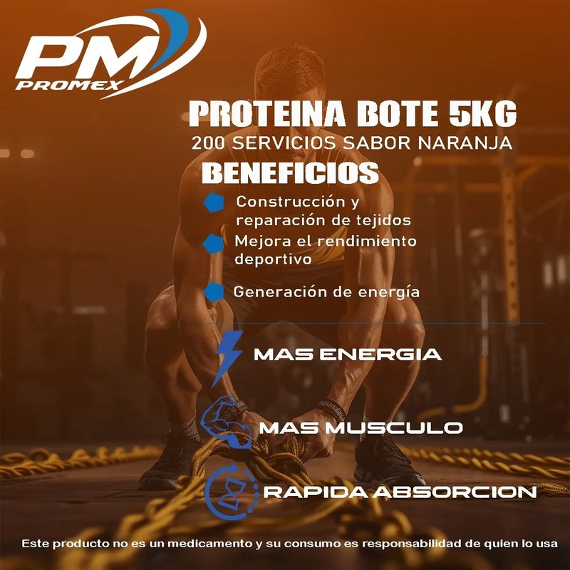 Aminoácidos En Polvo 1kg Promex 200servicios Varios Sabores