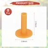 TIXIPEM 2.76IN Rubber Golf Tees [8PCS] - Flexible Stable Ball