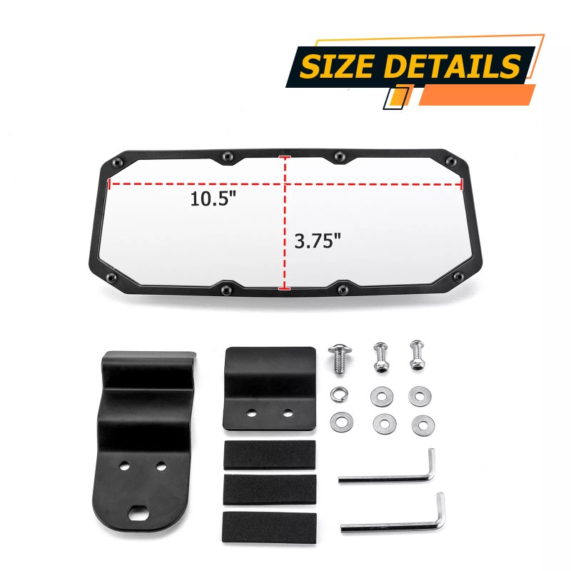 SI For 2016-2024 Can am Defender HD5/HD8/HD10 Off-Road Center Rear