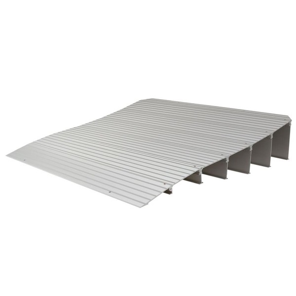 Silver Spring 6-1/4" High Aluminum Mobility Threshold Ramp for Wheelchairs, Scooters, and Power Chairs
