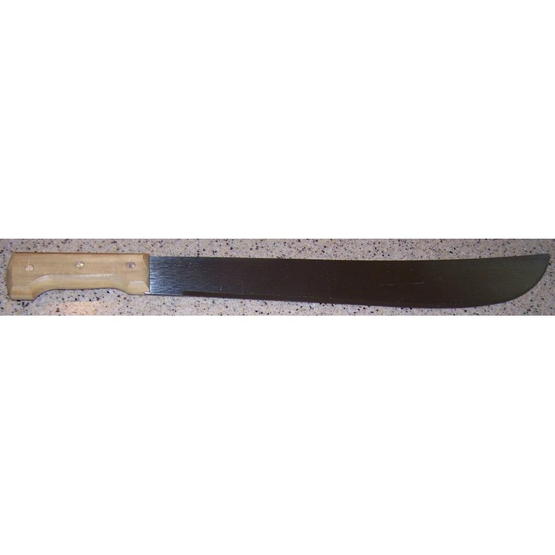 Tramontina Brazil Bush Machete Wood handle 18" Blade 1070 Carbon