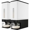 Lifewit 2 Pack Rice Dispenser 25 Lbs(11.3kg), Rice Storage Container