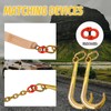 SENKEYFE 15 Inch J Hook G70 Heavy Duty Towing Hooks