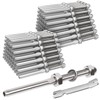 BLIKA 100 Pack 1/8" Cable Railing Swage Threaded Stud Tension