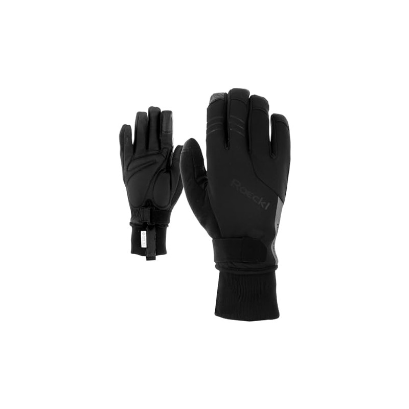 Roeckl Villach 2 Winter Cycling Gloves Long Black 2023: Size: