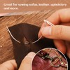 80 PCS Curved Needles, 4 Sizes Curved Sewing Needles Upholstery