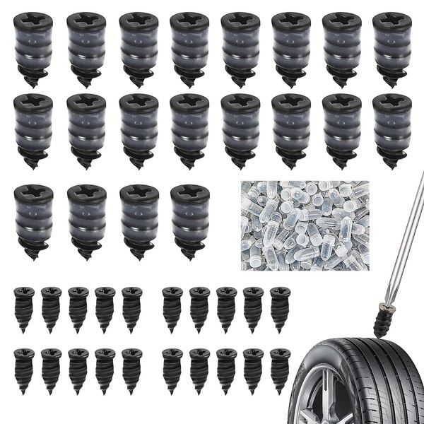 YUGUOLAN Vacuum Tyre Repair Kit, Car Tyre Repair Kit, Motorcycle