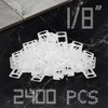 Storystore Tile Leveling System Tiles Leveler Spacers, 2400-Piece Leveling Spacer