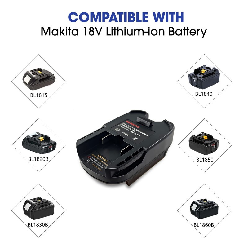 EID MT18AR Battery Adapter Converter for Makita 18V to for