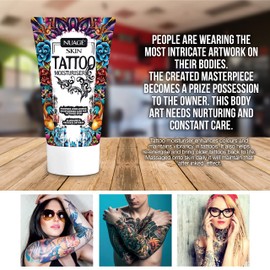 Nuage Skin Tattoo Moisturiser and Aftercare Lotion, Colour Enhancement Tattoo Cream, Pack of 3, 150 ml