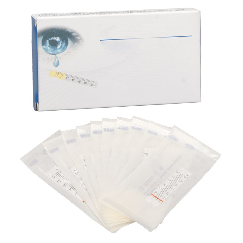 10pcs Schirmer Test Strip Professional Portable Tear Secretion Test Strips