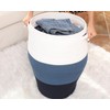 26"x20" Tall Extra Large Storage Basket with Lid, Cotton Rope