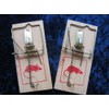 2 x Mouse Traps Wood Metal ES Is Very Simple