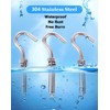 Concrete Wall Hook, Lsqurel 304 Stainless Steel Concrete Anchors Heavy