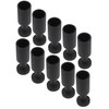 Pneumatic Plugs for Closing Plug Connections, Set of 10, 12