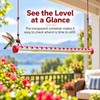 Hummingbird Feeder for Garden Use – Leak-Proof Red Plastic Feeder