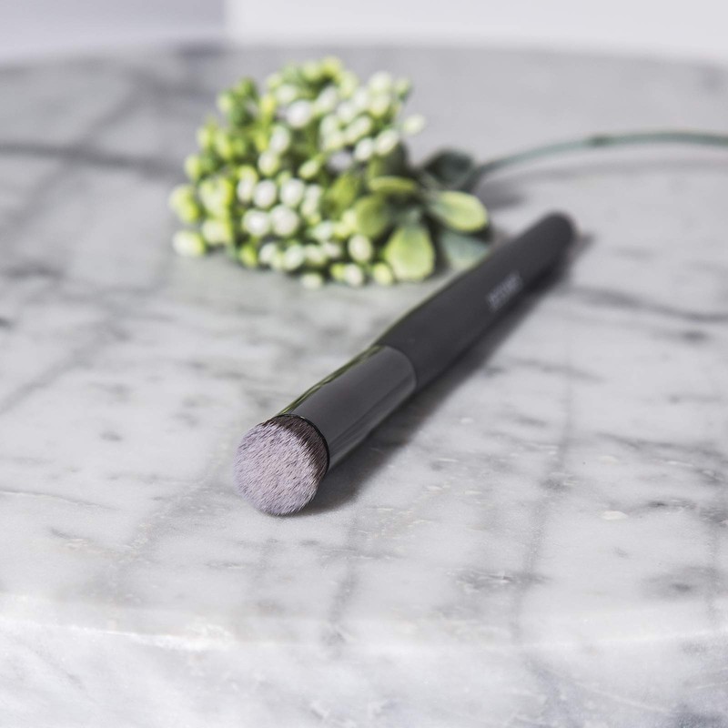 DESSINES Makeup Brush, Vegan Professional Brush with Natural Wood Handle