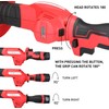 Hedge Trimmers 2-in-1 22inch 1400RPM Light Weight 3/5” Cutting Capacity