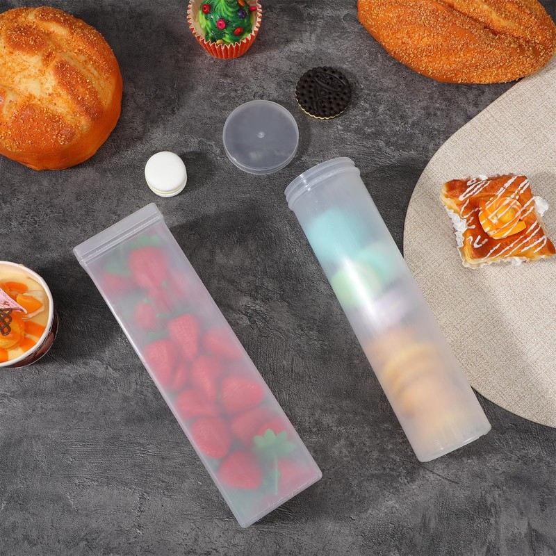Lemecima 10 Pcs Plastic Cracker Keeper Small Cracker Storage Containers