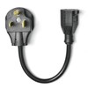 HITBOX Plug Adapter Cord, 30cm 11.8″ Long 14 AWG 2.08mm²,