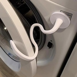 Washing Machine Door Holder & Stopper Front-Load Washer - White