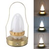 LED Cordless Lantern Table Lamp 3 Modes Touch Control Stepless
