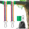 Werflyto Safe Tree Swing Hanging Straps Kit, 3FT/10FT/15FT/20FT, Heavy Duty