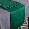 WAITER TREE Table Runner Washable Velvet Luxury Green Table Runner