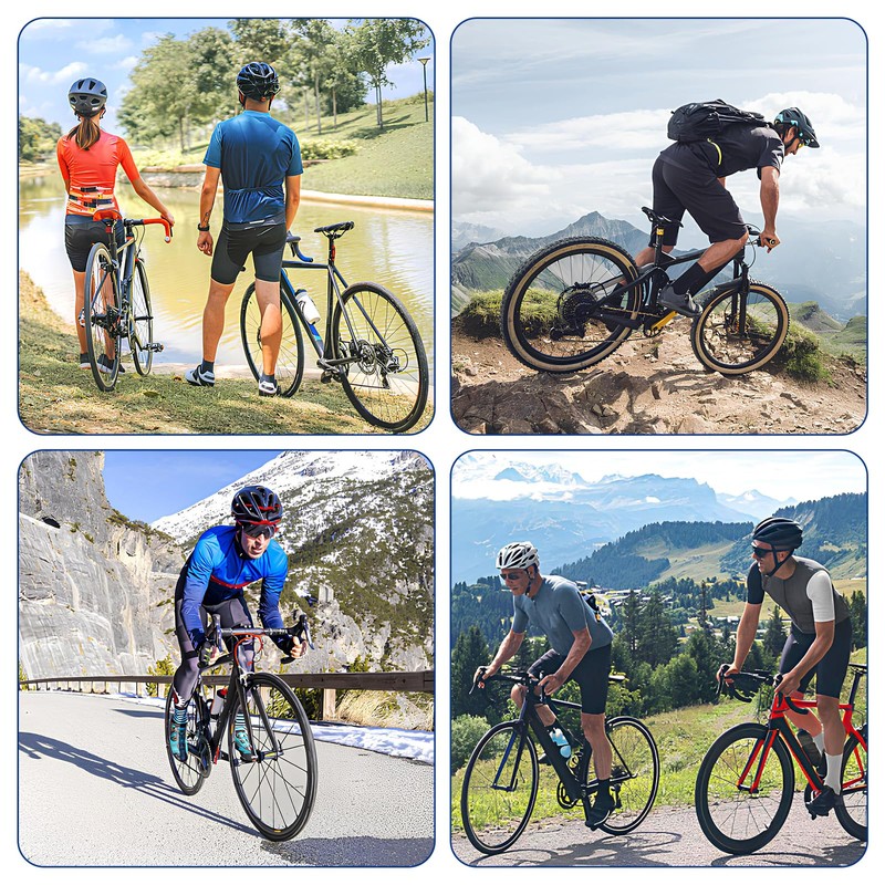 Riceel Bicycle Bottom Bracket Tool, 8 Teeth Locking Ring Compatible,