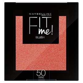Maybelline Fit Me Tono 50 Wine Colorete En Polvo Mate Todo Tipo De Pieles. - 5Gr