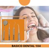 Basico dental 1 x 4 limpieza dental quita sarro elimina