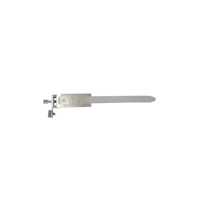 Earth Clamp Earth Silver Clamp Strap Electrical Cable Wire Bonding