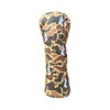 Duck Hunter Camo Golf Headcover - Camouflage Pattern, Black Duck