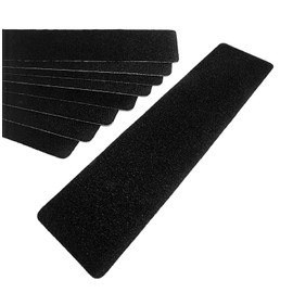 Heskins LLC Black Standard Anti Slip Tape 6''x24'' with Rounded Corners (1pc)