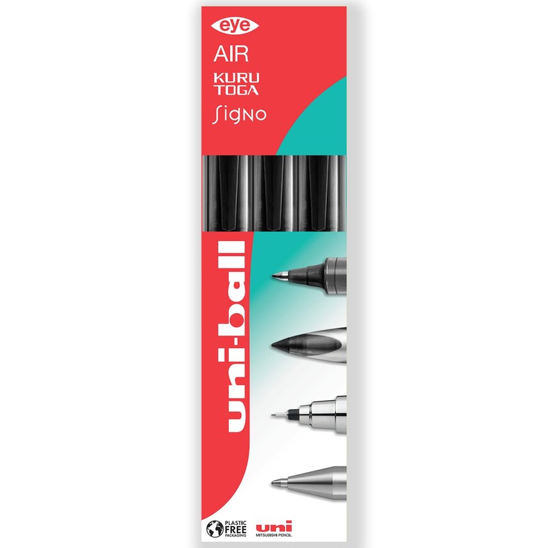 uni-ball AIR Micro - 0.5mm Fine Rollerball - UBA-188-M -