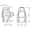 Dehn 371009 – Borna Longitudinal Sheet Metal Connection for RD