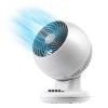 IRIS WOOZOO Oscillating Fan with Timer, 3 Speed Settings, White
