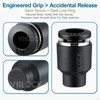 VIILOCK 10pcs Push to Connect Cap Plug Fitting, 1/4” Tube