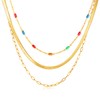 Kim Carrey 24K Real Gold Plated Necklaces for Women |