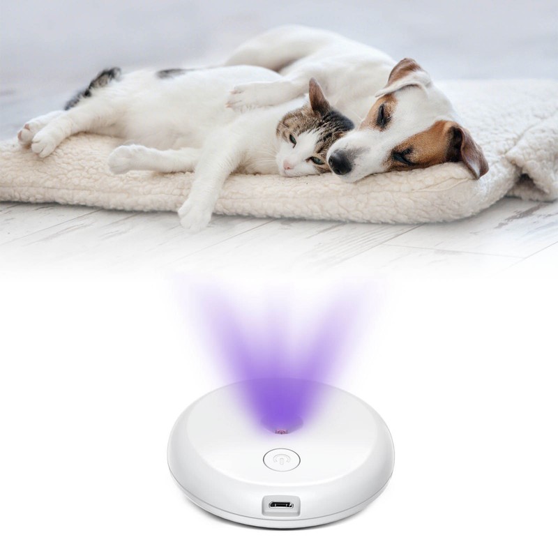 UV Cleaning Lamp USB Charging Safe Portable UVC Light Cleaner
