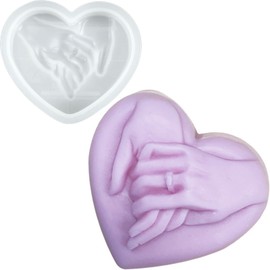 SENCCO Silicone Candle Molds, 3D Silicone Molds for Candle Making, Odorless, Colorless, BPA Free, Silicone Molds for Candle, Wax, Resin, soap, Clay, Chocolate etc