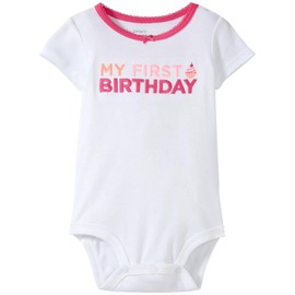 Carter's My First Birthday Bodysuit (Baby) - Pink - 18M