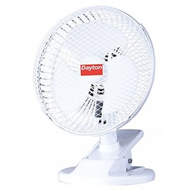 Dayton Clip-On Table, 6" Fan