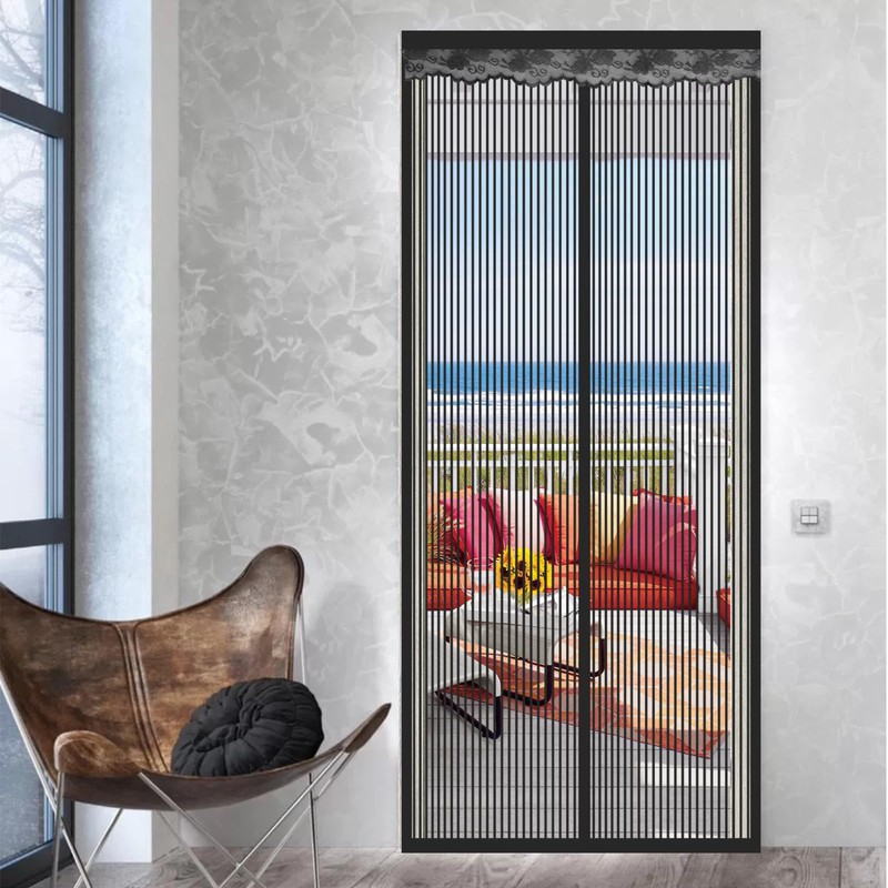Magnetic Screen Door, 35"*82" Strong Mesh Net Closure - Keep