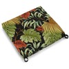 Blazing Needles Outdoor Chair Cushion, 20" x 19", Tropique Raven